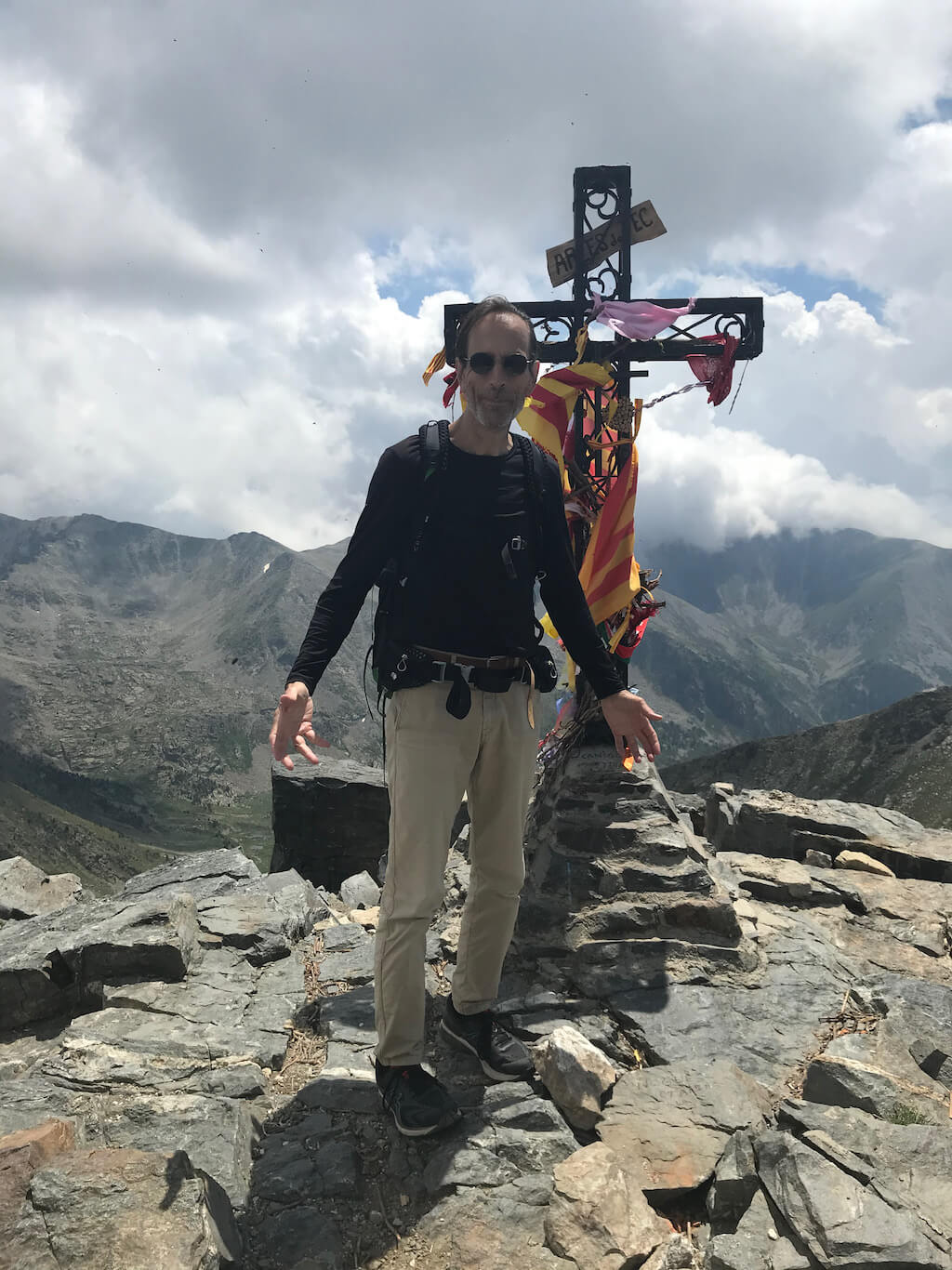 Au sommet du Canigou, été 2021 (Peter)