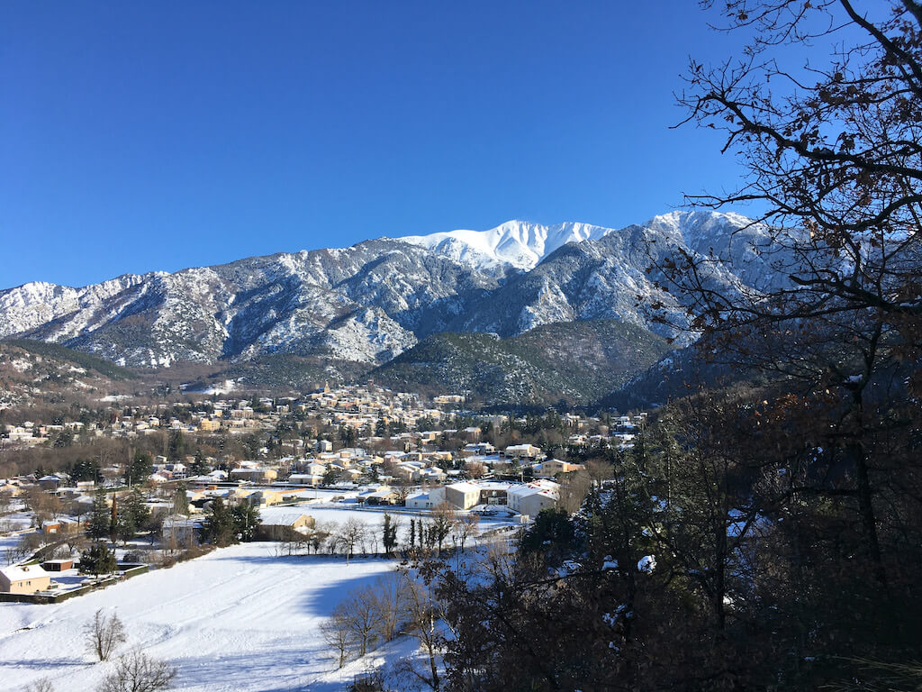 Vernet sous la neige, hiver 2021 (Cyril)