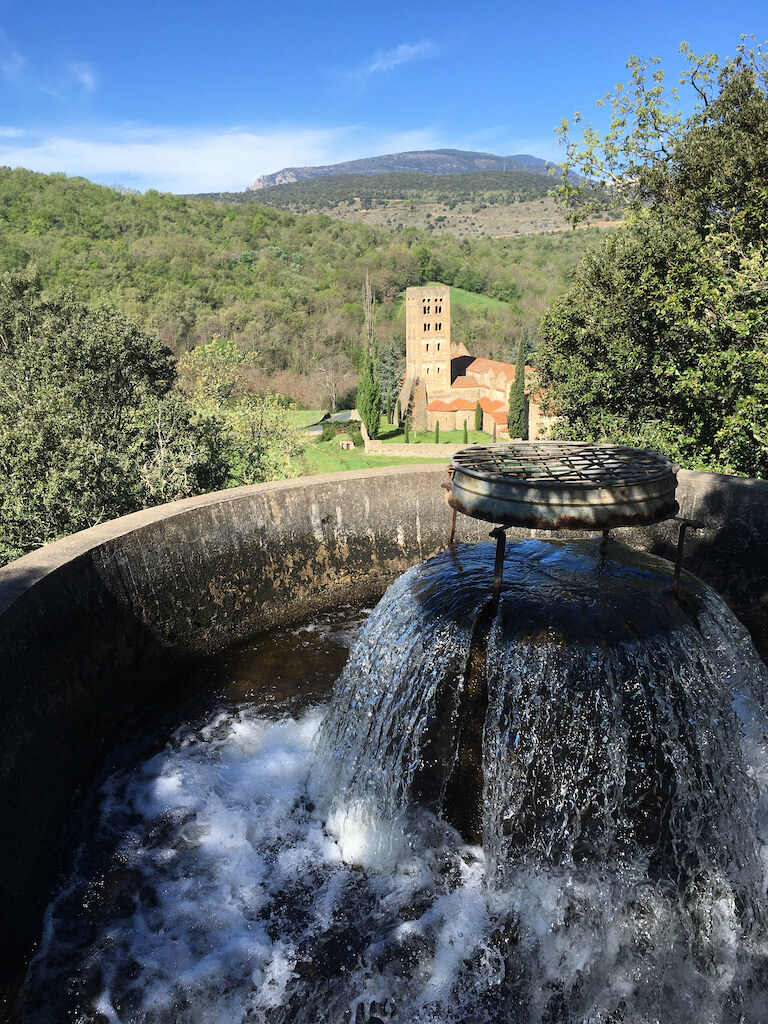 Siphon de l'abbaye Saint-Michel de Cuxa, printemps 2022 (Marianne)