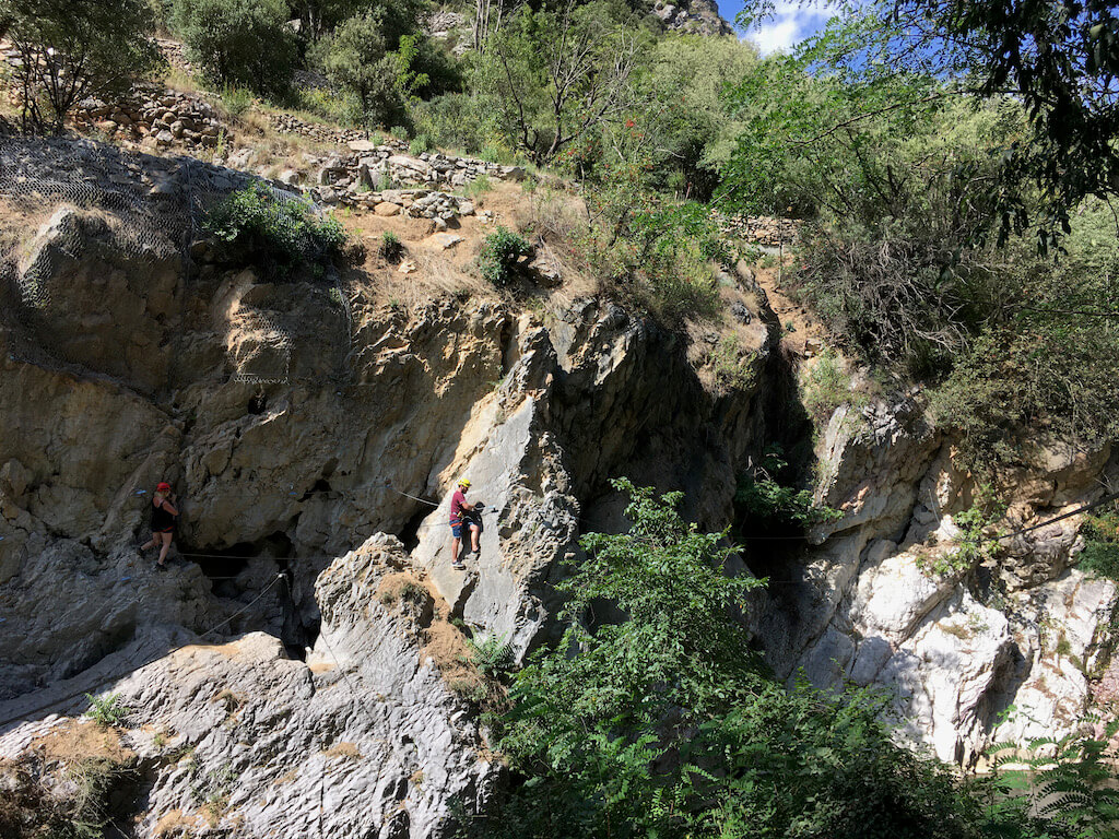 Via ferrata souterrata de Villefranche-de-Conflent, été 2021 (Aristide)